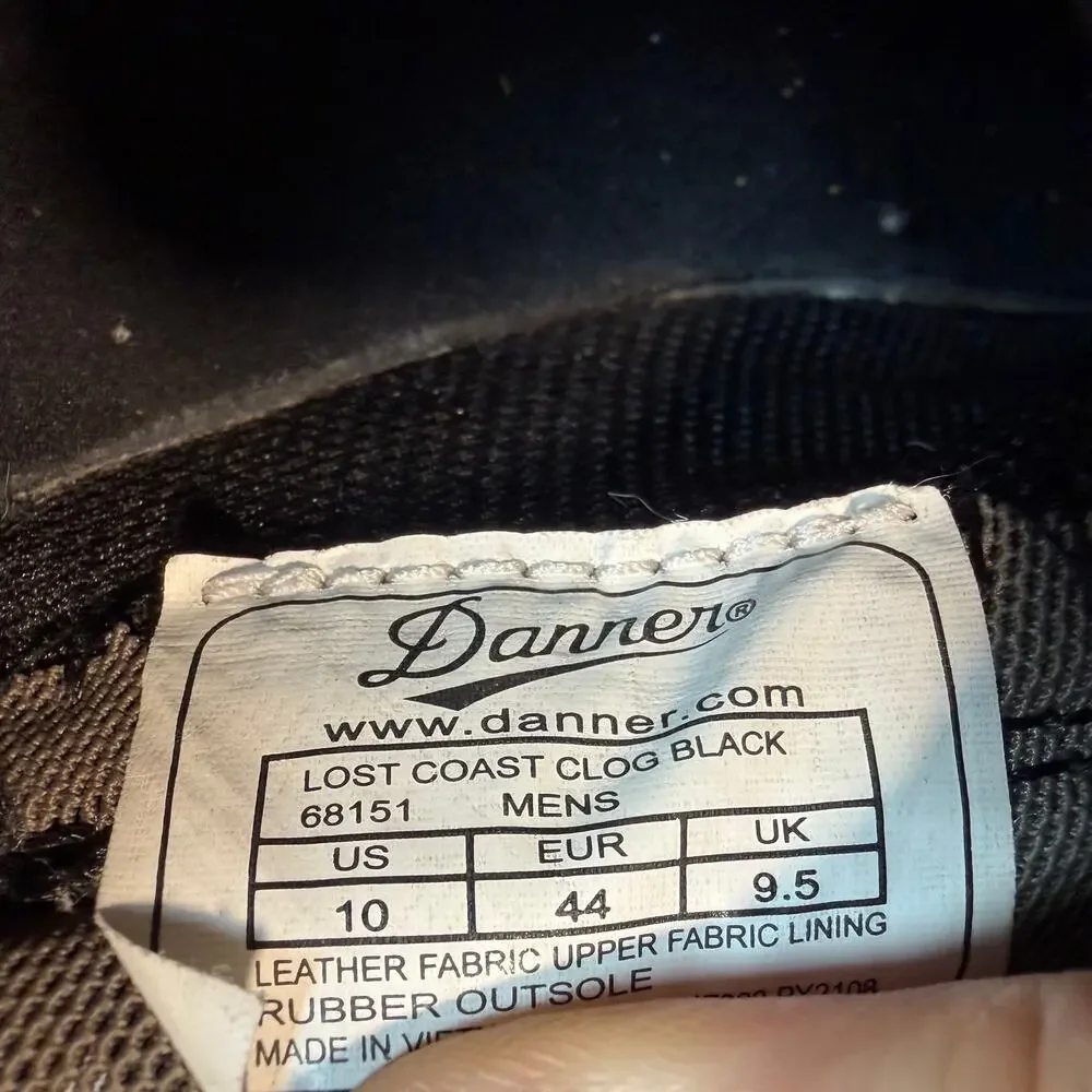 Danner black leather